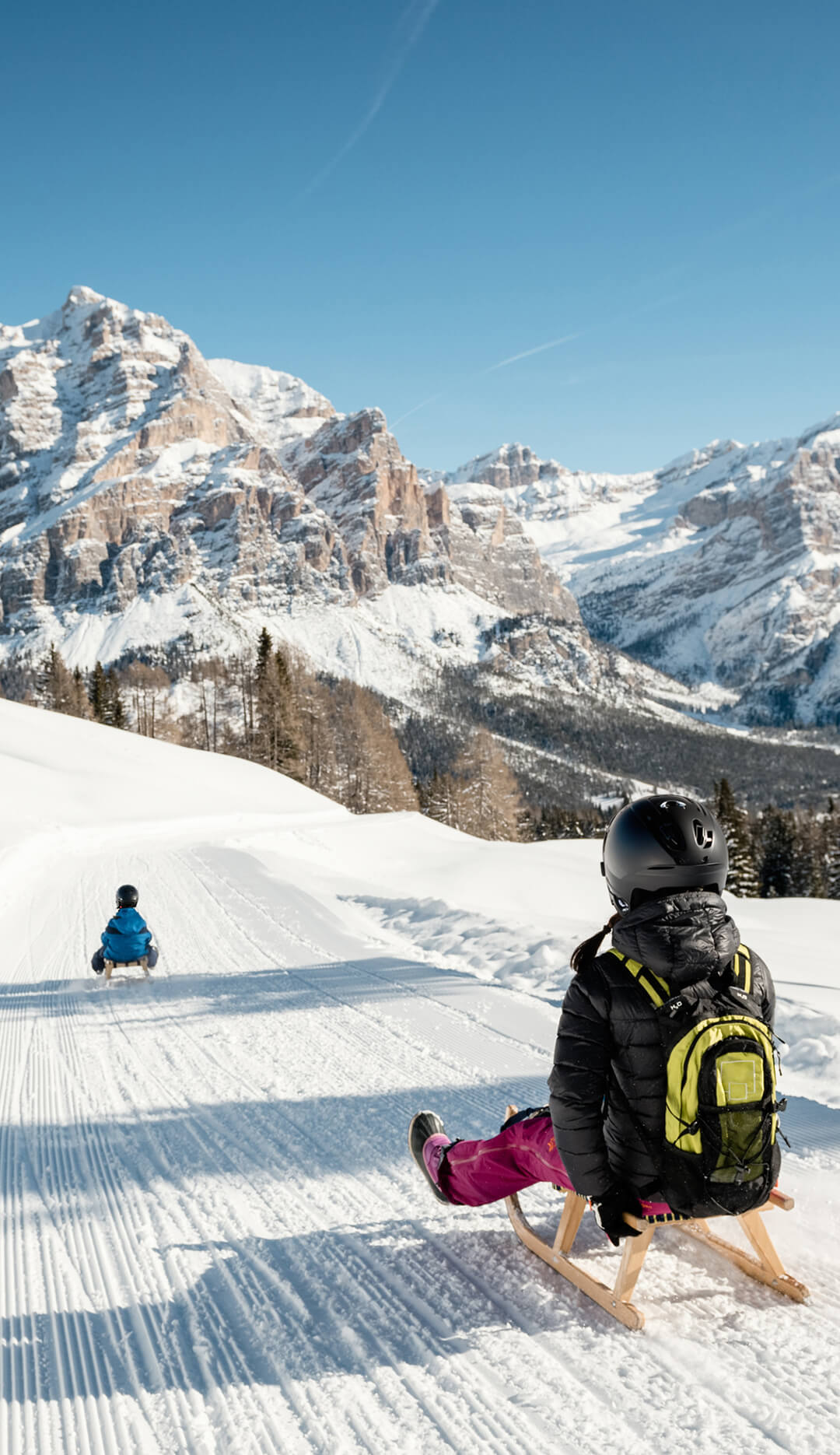 Pista da slittino Parchi Movimënt inverno