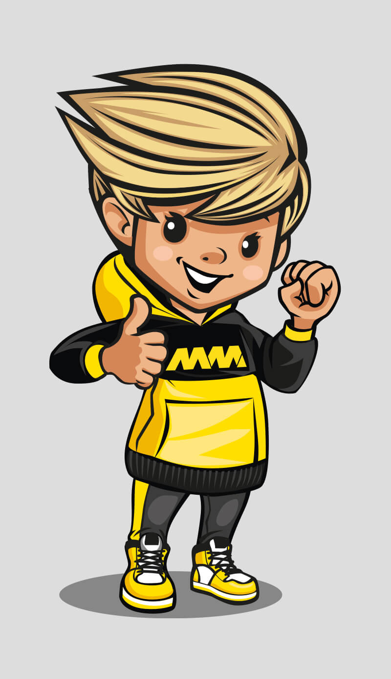 Movi mascotte Movimënt